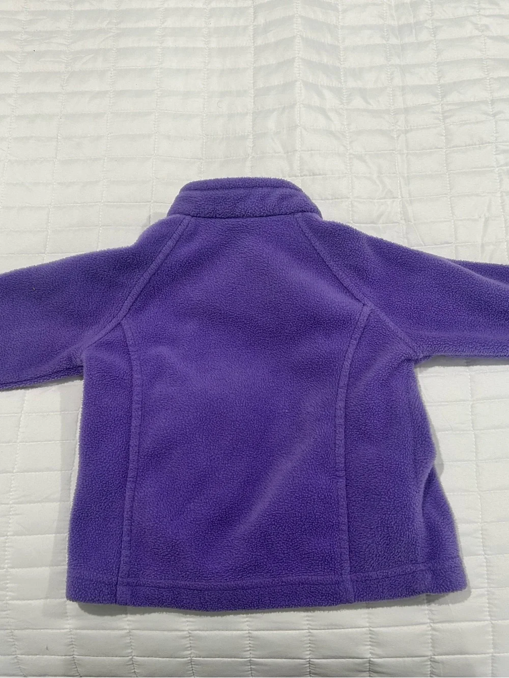 Columbia Lilac Full-Zip Fleece Jacket